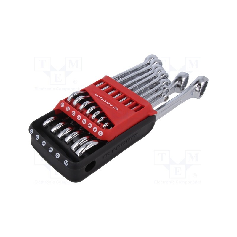 1 set x FACOM - 440.JP14 - Wrenches set, combination spanner, 14pcs.