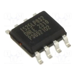 1 pcs x ISSI - IS25LP032D-JNLE - IC: FLASH memory, 32MbFLASH, DTR,QPI,SPI, 133MHz, 2.3÷3.6V, SOP8
