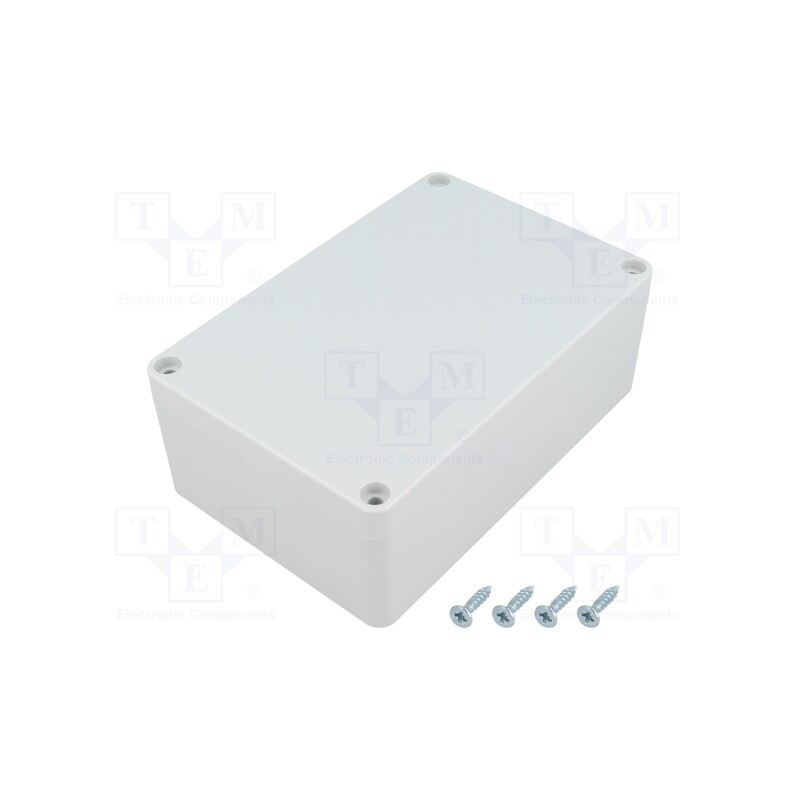 1 pcs x MASZCZYK - KM-176G - Enclosure: multipurpose, X: 90mm, Y: 135mm, Z: 50mm, ABS, grey, IP65
