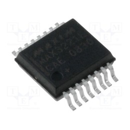 1 pcs x Analog Devices (MAXIM INTEGRATED) - MAX3221EAE+ - IC: interface, transceiver, full duplex,RS232, 235kbps, SSOP16