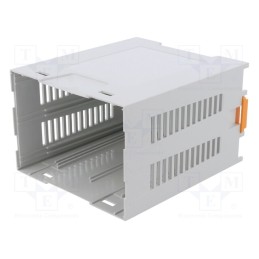 1 pcs x PHOENIX CONTACT - 2201741 - Enclosure: enclosure base, 52.5mm, ABS, grey, UL94HB
