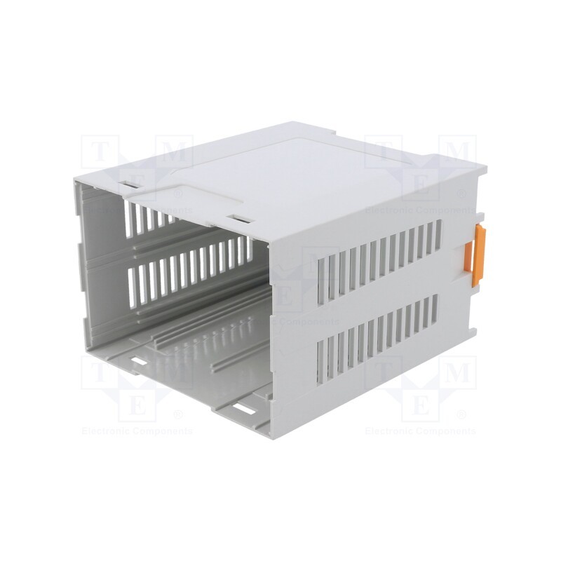 1 pcs x PHOENIX CONTACT - 2201741 - Enclosure: enclosure base, 52.5mm, ABS, grey, UL94HB