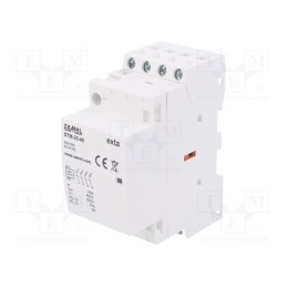 1 pcs x ZAMEL - STM-25-40 - Contactor: 4-pole installation, 25A, 230VAC, NO x4, -5÷60°C