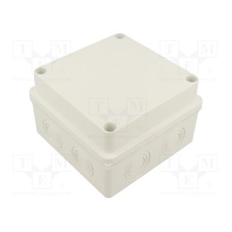 1 pcs x JONEX - PK-25/55 WHITE - Enclosure: junction box, X: 125mm, Y: 125mm, Z: 80mm, wall mount