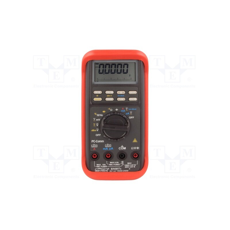 1 pcs x BRYMEN - BM857S-WB - Digital multimeter, RS232, LCD, (50000), Bargraph: 42segm.60x/s