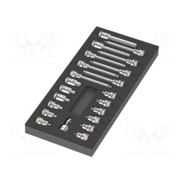 1 set x WERA - 5150113001 - Wrenches set, hex key,Torx® socket,socket spanner, 22pcs.