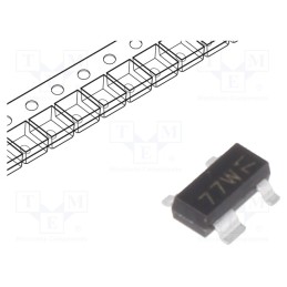 10 pcs x NEXPERIA - BAS70-07,215 - Diode: Schottky rectifying, SMD, 70V, 70mA, SOT143B,