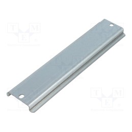 1 pcs x SPELSBERG - 19814601 - DIN rail, steel, W: 35mm, H: 7.5mm, L: 144mm, for enclosures