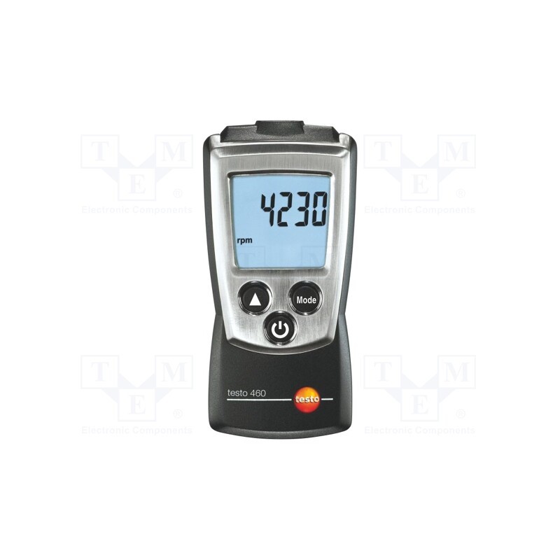 1 pcs x TESTO - TESTO 460 0560 0460 - Tachometer, LCD, 100÷29999rpm (optical method), 119x46x25mm