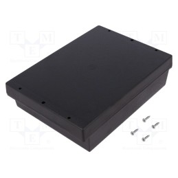 1 pcs x KRADEX - Z46 ABS - Enclosure: multipurpose, X: 144mm, Y: 198mm, Z: 53mm, ABS, black