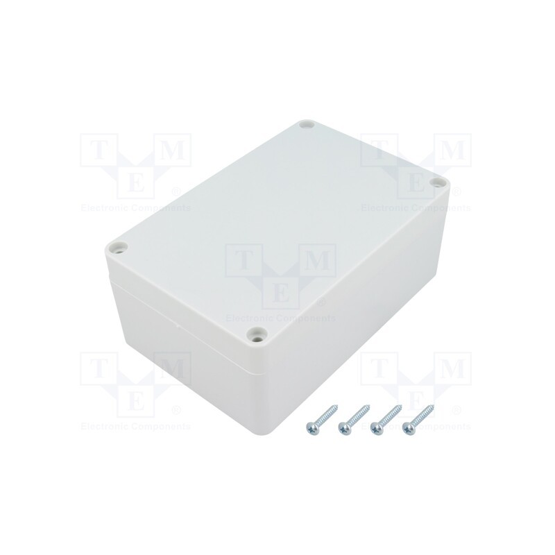 1 pcs x MASZCZYK - KM-175/GY - Enclosure: multipurpose, X: 90mm, Y: 135mm, Z: 55mm, ABS, grey, IP65