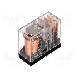 1 pcs x OMRON OCB - G2R-2 240VAC - Relay: electromagnetic, DPDT, Ucoil: 240VAC, Icontacts max: 5A