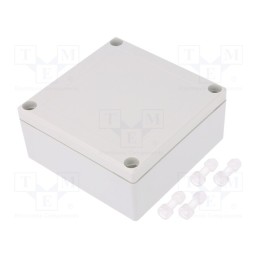 1 pcs x MASZCZYK - KM-500AG - Enclosure: multipurpose, X: 104mm, Y: 113mm, Z: 53mm, ABS, grey, IP55