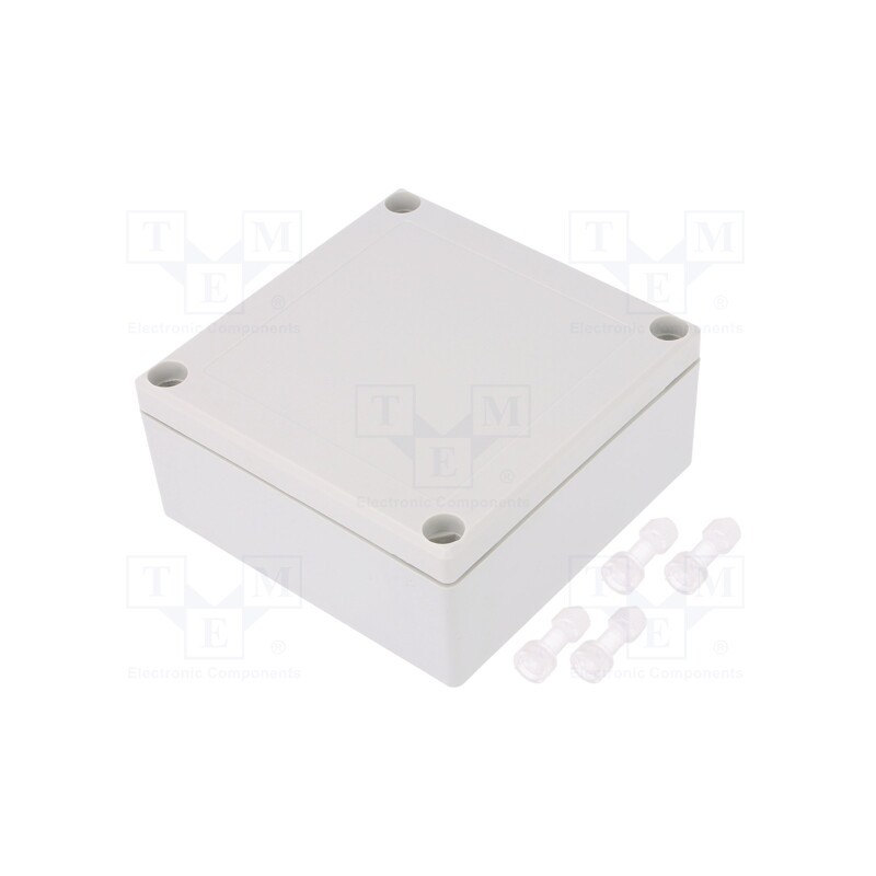 1 pcs x MASZCZYK - KM-500AG - Enclosure: multipurpose, X: 104mm, Y: 113mm, Z: 53mm, ABS, grey, IP55