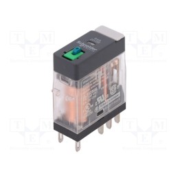 1 pcs x SCHNEIDER ELECTRIC - RXG21BD - Relay: electromagnetic, DPDT, Ucoil: 24VDC, 5A, 5A/250VAC, 5A/30VDC