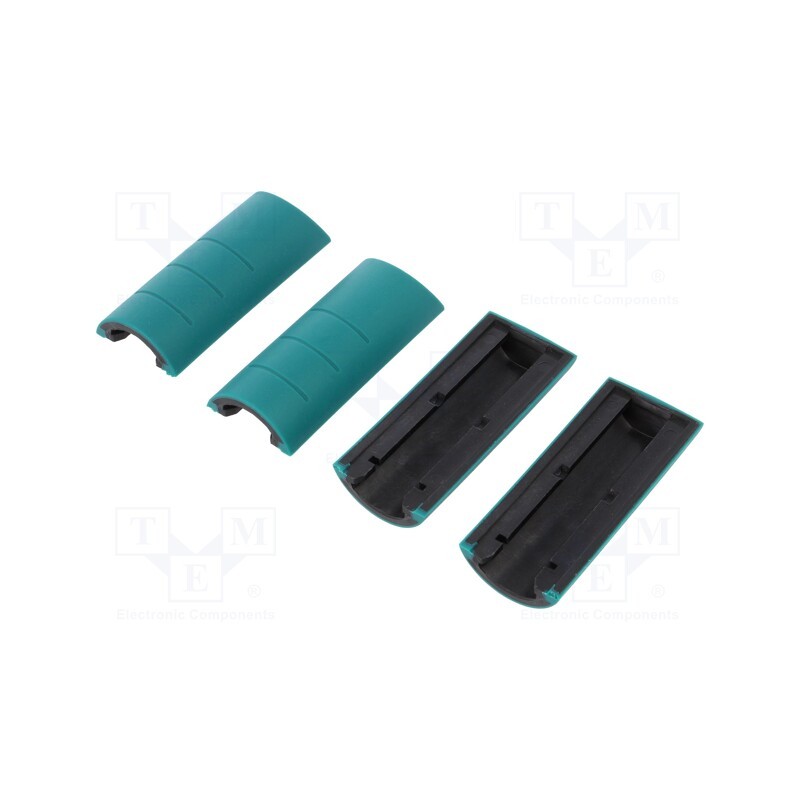 1 set x RETEX - P33133325 -AS - Rubber corner, Series: 33, green, 4pcs.