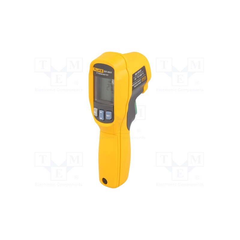 1 pcs x FLUKE - FLUKE 64 MAX - Infrared thermometer, LCD, -30÷600°C, Accur.(IR): ±(1% + 1°C)
