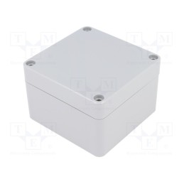 1 pcs x GAINTA - G 366 - Enclosure: multipurpose, X: 80mm, Y: 82mm, Z: 55mm, ABS, dark grey