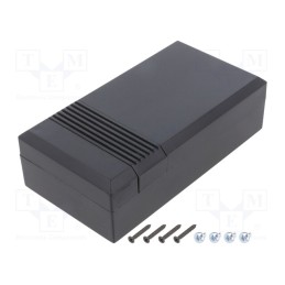 1 pcs x SUPERTRONIC - PP048N-S - Enclosure: multipurpose, X: 67mm, Y: 125mm, Z: 40mm, vented, ABS