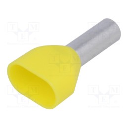 5 pcs x WEIDMu00dcLLER - 9037550000 H6,0/23D ZH GE - Tip: bootlace ferrule, insulated,double, copper, 6mm2, 12mm