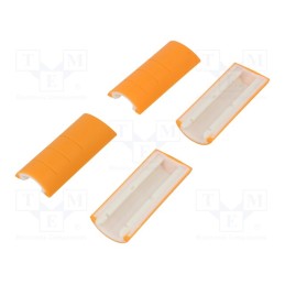 1 set x RETEX - P33133525 -AS - Rubber corner, Series: 33, orange, 4pcs.