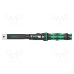 1 pcs x WERA - 5075653001 - Wrench, torque, 372mm, 20÷100Nm, Mounting: 9x12
