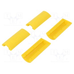 1 set x RETEX - P33133725 -AS - Rubber corner, Series: 33, yellow, 4pcs.
