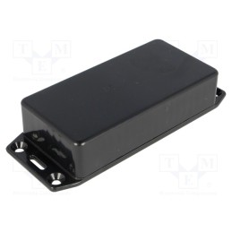 1 pcs x HAMMOND - 1591AFLBK - Enclosure: multipurpose, X: 50mm, Y: 100mm, Z: 25mm, 1591, ABS, black
