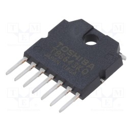 1 pcs x TOSHIBA - TB6643KQ(O,8) - IC: driver, H-bridge, brush motor controller, PWM, HSIP7-P-2.54A