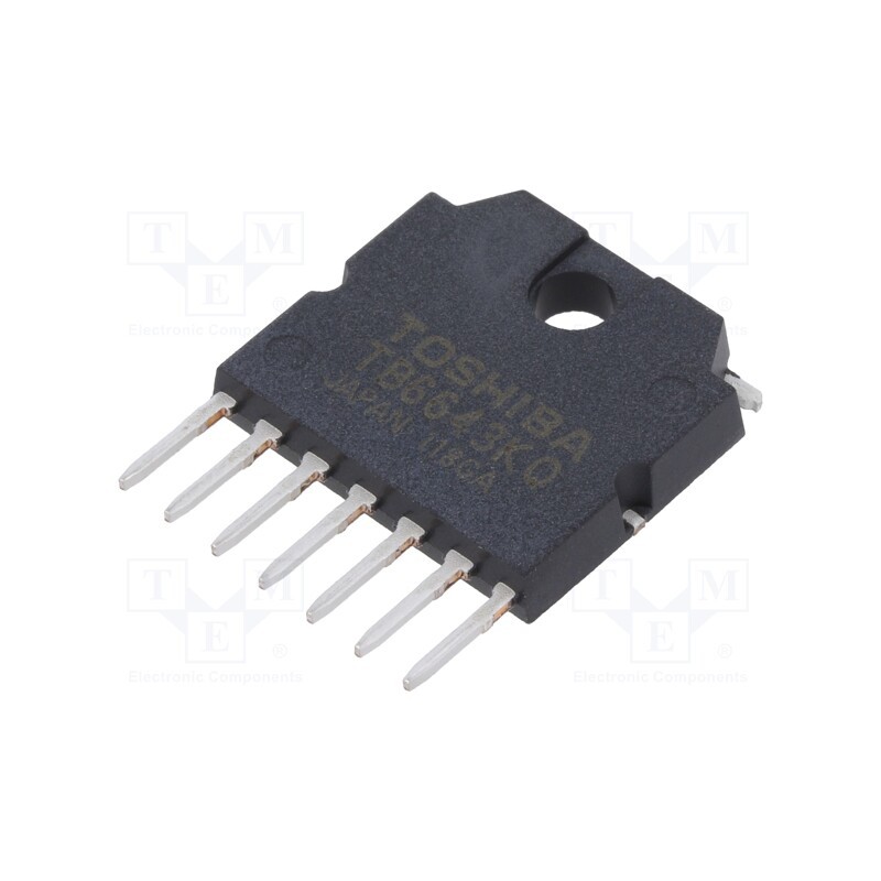 1 pcs x TOSHIBA - TB6643KQ(O,8) - IC: driver, H-bridge, brush motor controller, PWM, HSIP7-P-2.54A