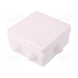 1 pcs x ELEKTRO-PLAST NASIELSK - 0233-01 - Enclosure: junction box, X: 133mm, Y: 133mm, Z: 64mm, wall mount