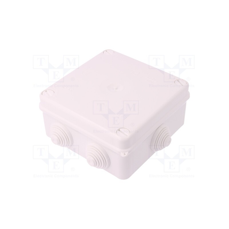 1 pcs x ELEKTRO-PLAST NASIELSK - 0233-01 - Enclosure: junction box, X: 133mm, Y: 133mm, Z: 64mm, wall mount
