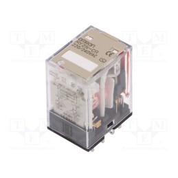 1 pcs x OMRON - MY2N-CR 220/240AC(S) - Relay: electromagnetic, DPDT, Ucoil: 230VAC, Icontacts max: 10A