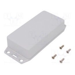 1 pcs x HAMMOND - 1591XXAFLGY - Enclosure: multipurpose, X: 51mm, Y: 100mm, Z: 25mm, 1591XX, ABS, grey