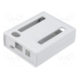 1 pcs x HAMMOND - 1593HAMDOGGY -AS - Enclosure: for computer, BeagleBone, ABS, grey, X: 77mm, Y: 95mm