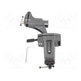 1 pcs x BERNSTEIN - 9-205 - Vice, aluminium, Jaws width: 50mm, with ball joint, 1.45kg