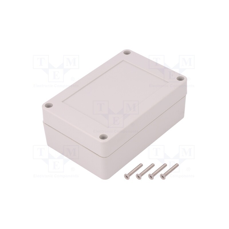 1 pcs x KRADEX - Z128JH TM ABS - Enclosure: multipurpose, X: 70mm, Y: 105mm, Z: 40mm, ABS, grey, gasket