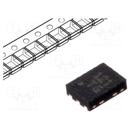 1 pcs x SEMTECH - SC121ULTRT - IC: PMIC, DC/DC converter, Uin: 0.7÷4.5VDC, Uout: 1.8÷5VDC, 1.2A