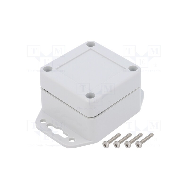 1 pcs x KRADEX - ZP60.60.40SUJ TM ABS - Enclosure: multipurpose, X: 60mm, Y: 60mm, Z: 40mm, ZP, ABS, IP67