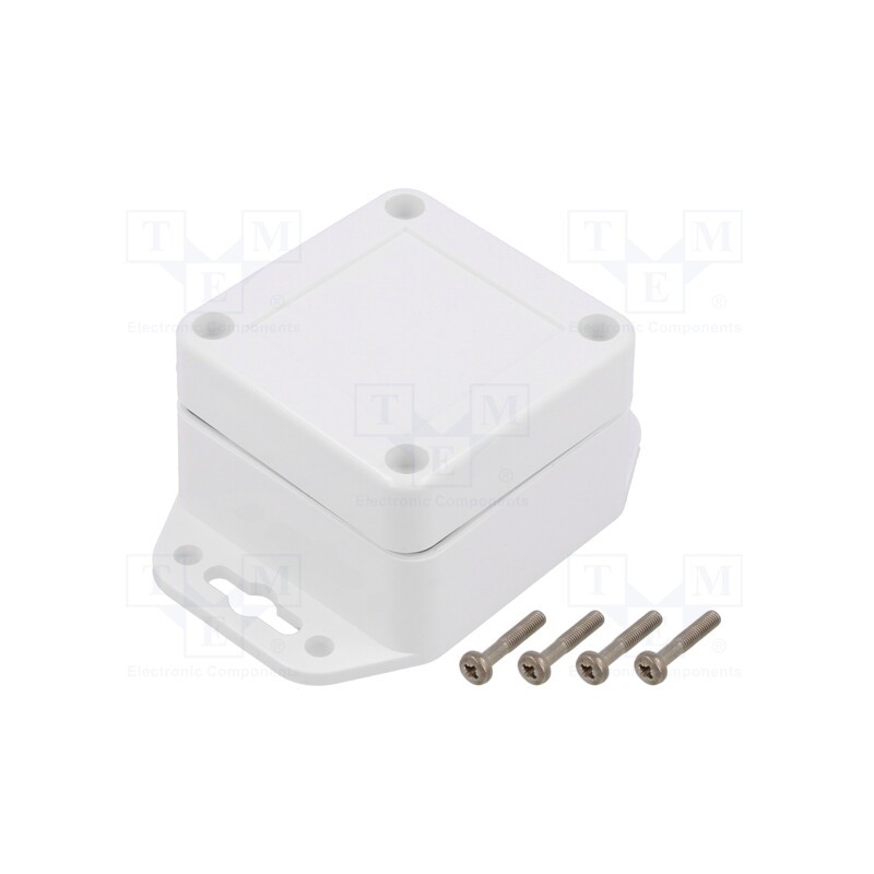 1 pcs x KRADEX - ZP60.60.40SUB TM ASA - Enclosure: multipurpose, X: 60mm, Y: 60mm, Z: 40mm, ZP, ASA, white