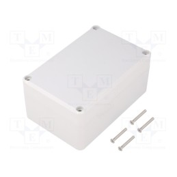 1 pcs x KRADEX - Z57JH TM ABS - Enclosure: multipurpose, X: 78mm, Y: 118mm, Z: 54mm, ABS, grey, gasket