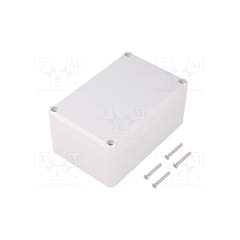 1 pcs x KRADEX - Z57JH TM ABS - Enclosure: multipurpose, X: 78mm, Y: 118mm, Z: 54mm, ABS, grey, gasket