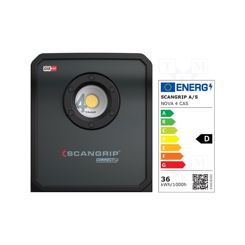 1 pcs x SCANGRIP - NOVA 4 CONNECT - Lamp: working, 6500K, IP65, SCANGRIP CONNECT, 400lm,4000lm, 30W