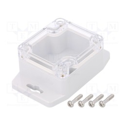 1 pcs x GAINTA - G201CMF-IP67 - Enclosure: multipurpose, X: 58mm, Y: 64mm, Z: 35mm, with fixing lugs
