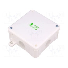 1 pcs x ELEKTRO-PLAST NASIELSK - 0290-01 - Enclosure: junction box, X: 98mm, Y: 98mm, Z: 46mm, wall mount, IP55