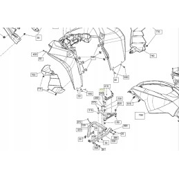 Can am outlander renegade 710002482 fuse box mounting