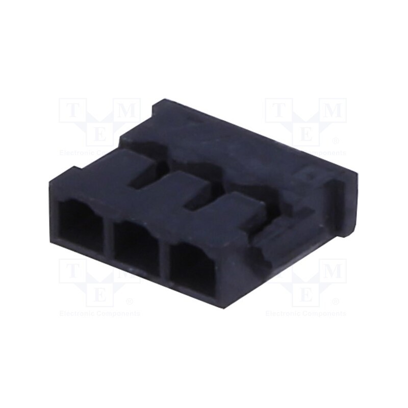 5 pcs x ADAM TECH - 12CH-A4-03-BK - Plug, wire-board, female, 1.2mm, PIN: 3, IDC, for cable, -25÷85°C