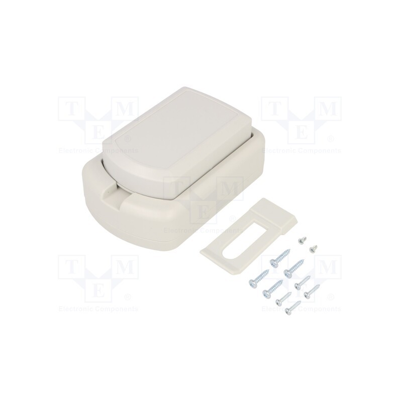 1 set x MASZCZYK - KM-200B+KM-100/G - Enclosure: specialist, ABS, grey, IP54, Kit: KM-100/BK,KM-100/G