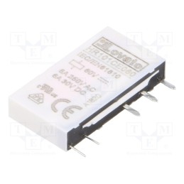 1 pcs x LOVATO ELECTRIC - HR101CE060 - Relay: electromagnetic, SPDT, Ucoil: 60VDC, 6A, 6A/250VAC, 6A/30VDC