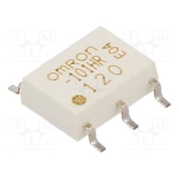 1 pcs x OMRON OCB - G3VM101HR - Relay: solid state, SPST-NO, 1400mA, max.100VAC, max.100VDC, SMT
